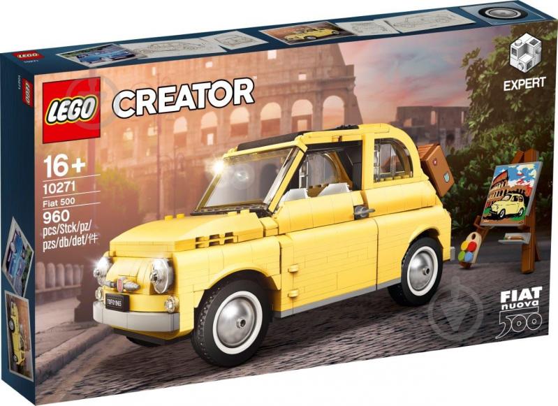 Конструктор LEGO Creator Fiat 500 10271 - фото 3