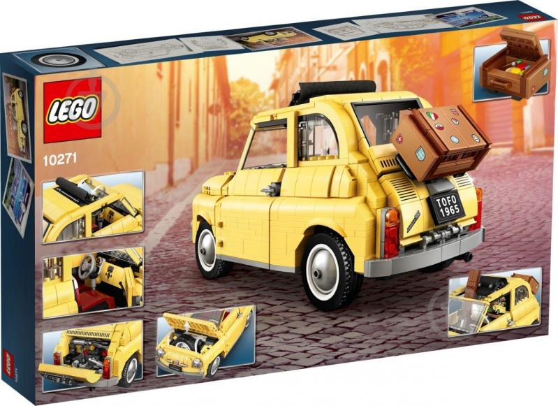 Конструктор LEGO Creator Fiat 500 10271 - фото 4