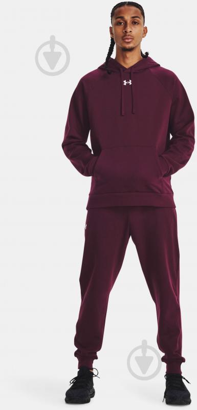 Брюки Under Armour UA Rival Fleece Joggers 1379774-600 р. S-M красный - фото 3