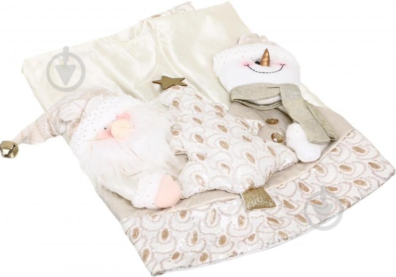 Коврик новогодний Decormaker Design под елку MC29-64525 gold - фото 1 Коврик новогодний Decormaker Design под елку MC29-64525 gold - фото 1