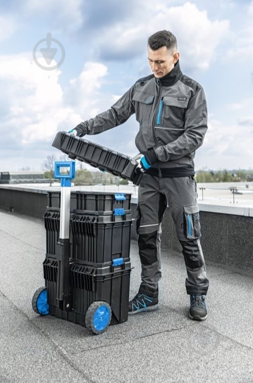 Куртка рабочая HOEGERT TAUBER р. L HT5K811 темно-серый - фото 8 Куртка рабочая HOEGERT TAUBER р. L HT5K811 темно-серый - фото 8