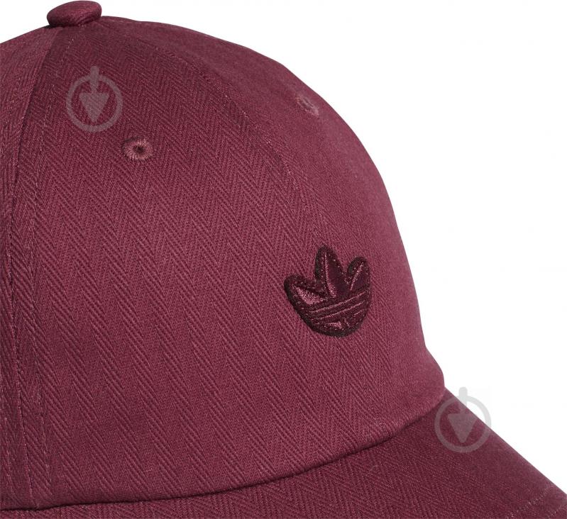 Кепка Adidas AC CONT BALLCAP H34576 OSFM бордовый - фото 3