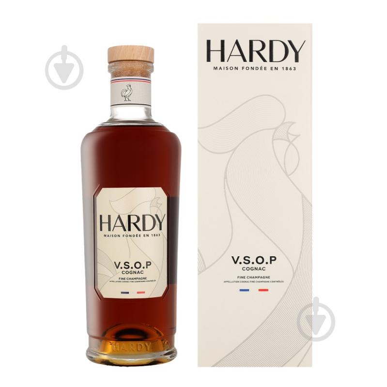 Коньяк Hardy VSOP у коробці 0,7 л - фото 1