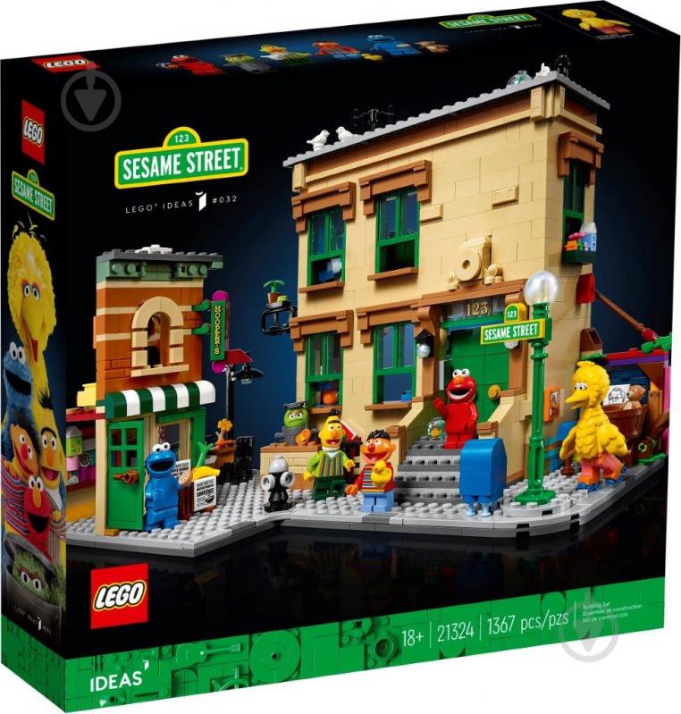 Конструктор LEGO Ideas 123 Sesame Street 21324 - фото 3