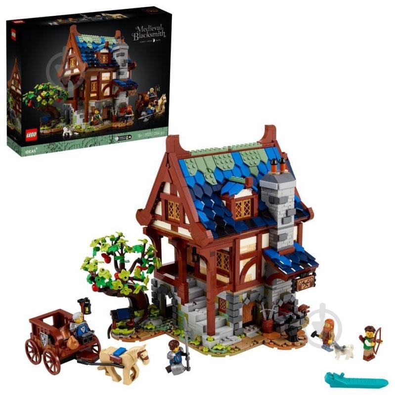 Конструктор LEGO Ideas Средневековая кузница 21325 - фото 2
