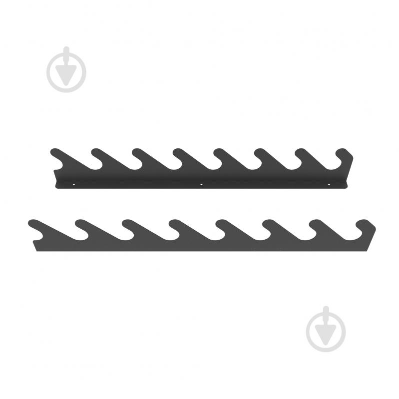 Система навісна для інструменту Меткас 800x30x120 мм антрацит фарба - фото 3
