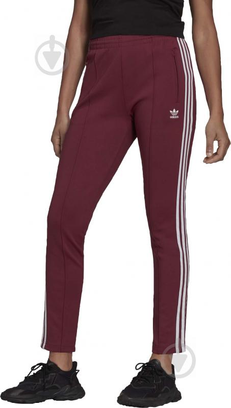 Брюки Adidas SST PANTS PB H34580 р. 34 бордовый - фото 1