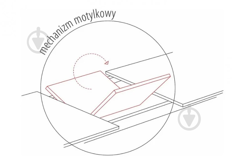 Стол обеденный Signal Meble LOGAN 1600(2000)x900x750мм орех/черный - фото 5