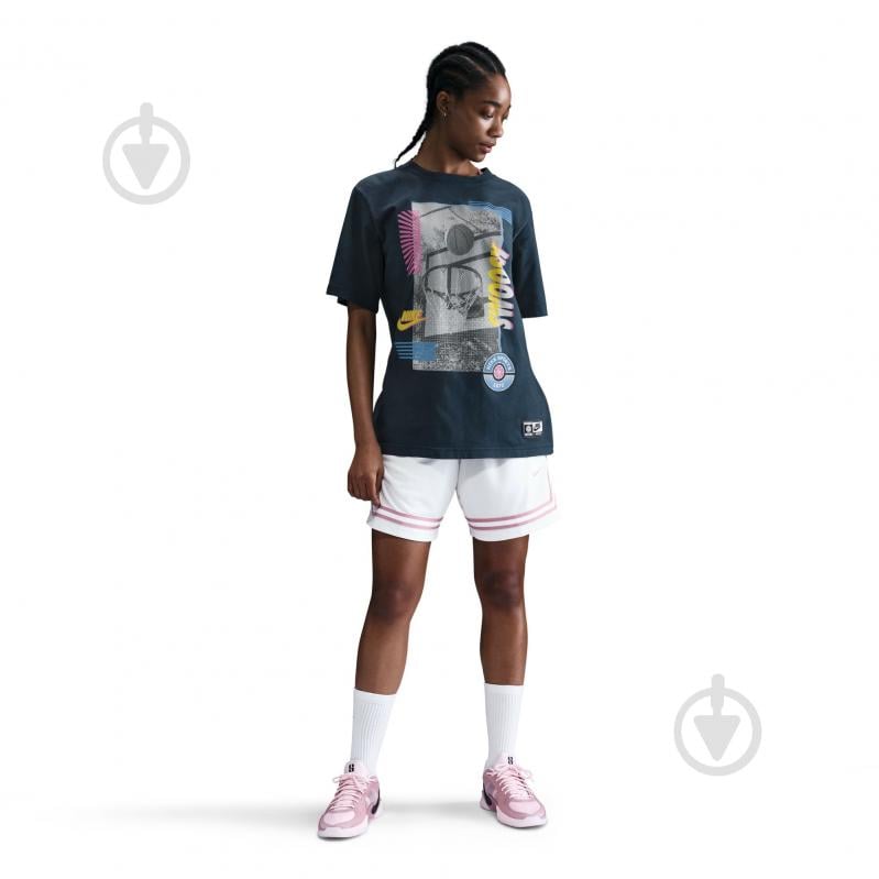 Футболка Nike W NK SS TEE OC BB SP25 HJ3634-478 р.S синій - фото 2 Футболка Nike W NK SS TEE OC BB SP25 HJ3634-478 р.S синій - фото 2