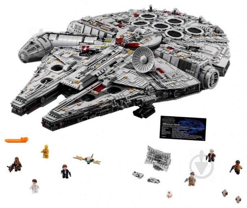 Конструктор LEGO Star Wars Millennium Falcon Сокол Тысячелетия 75192 - фото 5