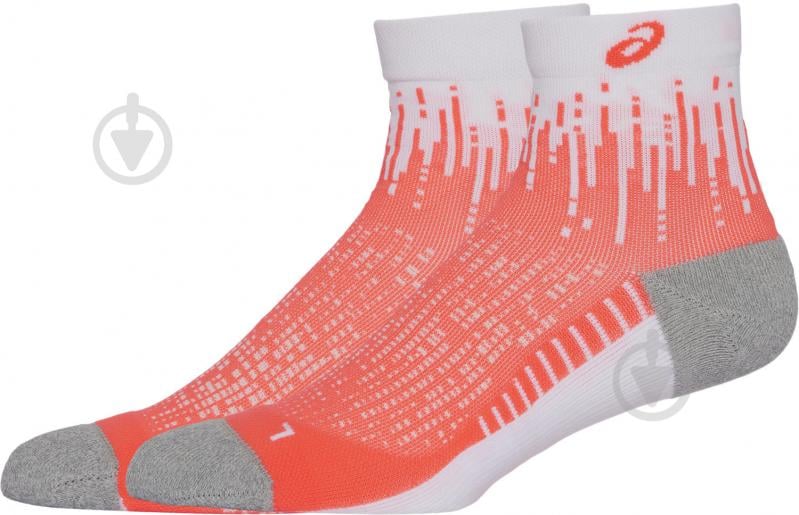 Шкарпетки Asics PERFORMANCE RUN SOCK QUARTER 3013A980_600 р.43-46 червоний - фото 2