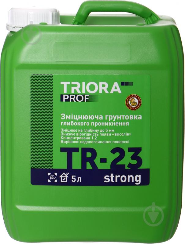 Ґрунтовка глибокопроникна Triora TR-23 strong 5 л - фото 1