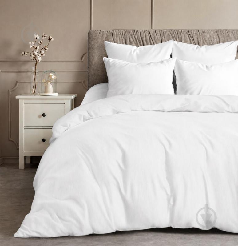 Пододеяльник White 145x210 см белый мат Zastelli - фото 1 Пододеяльник White 145x210 см белый мат Zastelli - фото 1