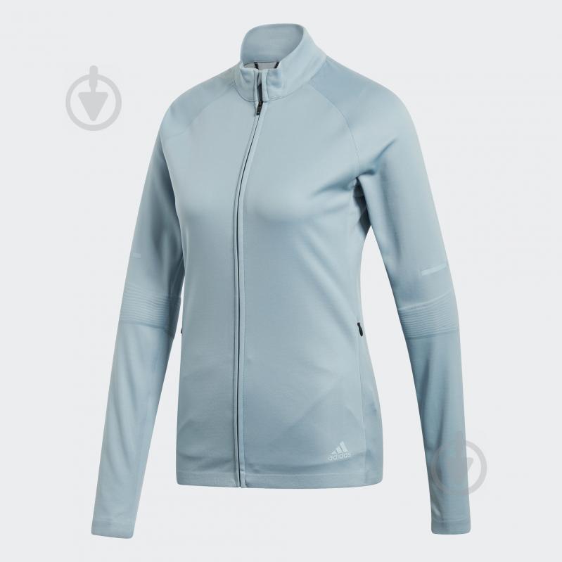 Джемпер Adidas PHX JACKET W DQ2658 р. XS голубой - фото 1