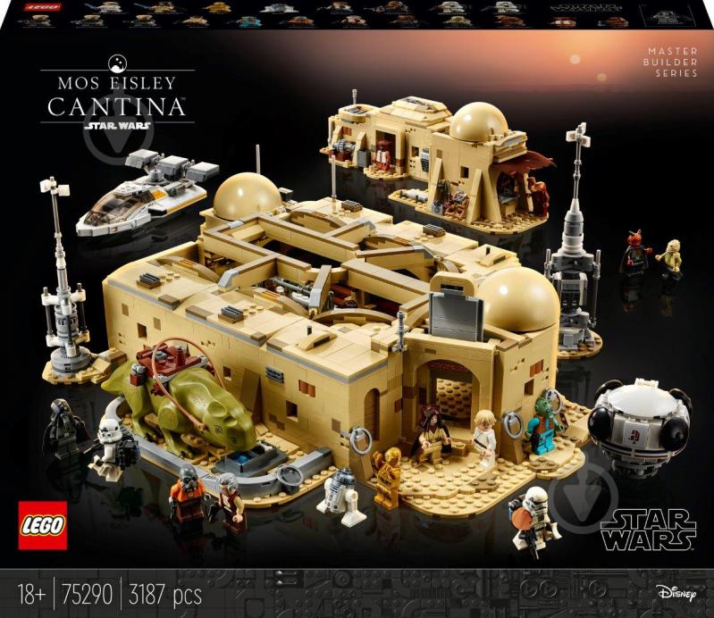 Конструктор LEGO Star Wars Кантина Мос-Эйсли 75290 - фото 1