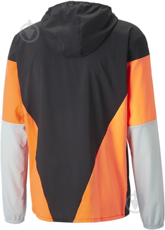 Вітрівка чоловіча демісезонна Puma RUN LIGHTWEIGHT JACKET 52327451 р.L чорна - фото 2 Вітрівка чоловіча демісезонна Puma RUN LIGHTWEIGHT JACKET 52327451 р.L чорна - фото 2