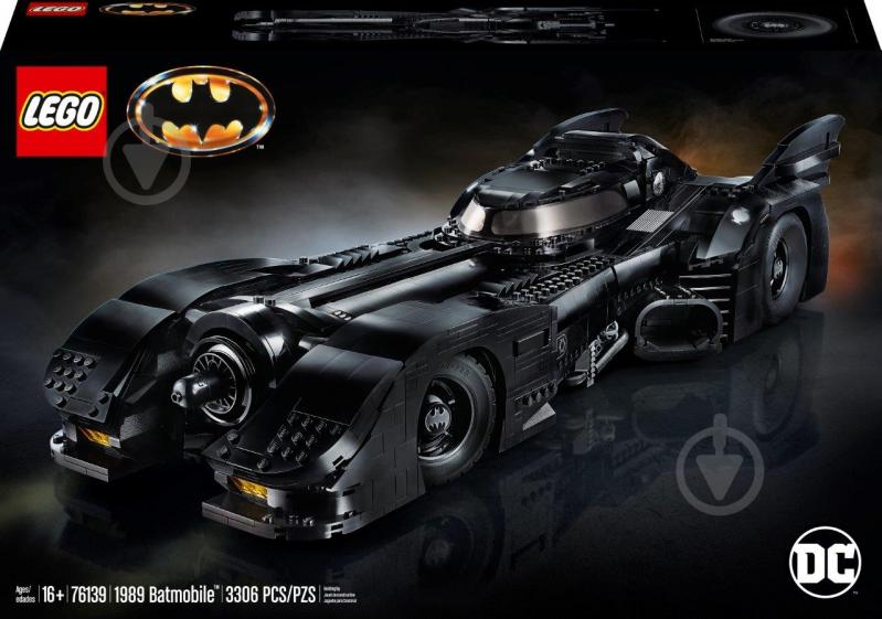 Конструктор LEGO Super Heroes 1989 Batmobile 76139 - фото 1