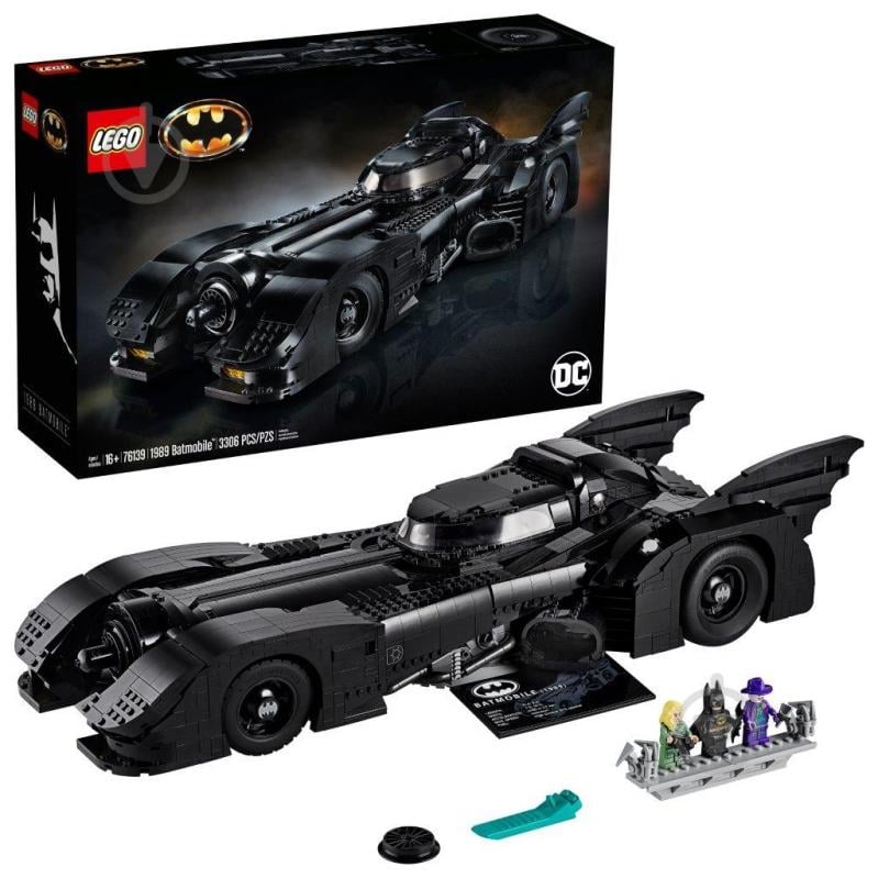 Конструктор LEGO Super Heroes 1989 Batmobile 76139 - фото 2