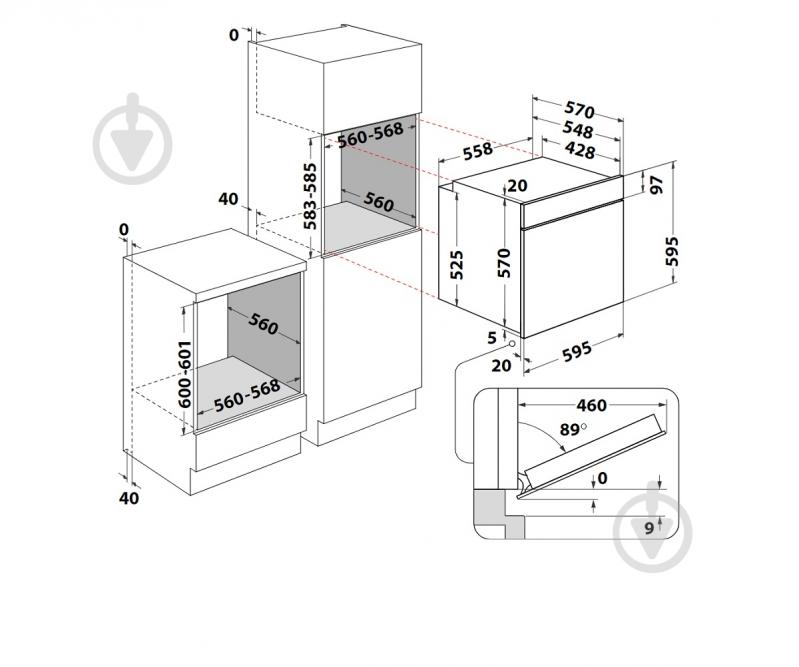 Духовой шкаф Whirlpool OMK58CU1SB - фото 7