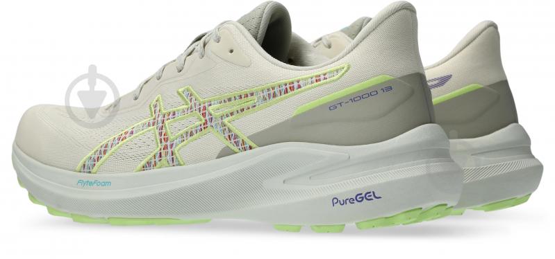 Кросівки чоловічі Asics GT-1000 13 TR 1011C043-300 р.46,5 бежеві - фото 5 Кросівки чоловічі Asics GT-1000 13 TR 1011C043-300 р.46,5 бежеві - фото 5