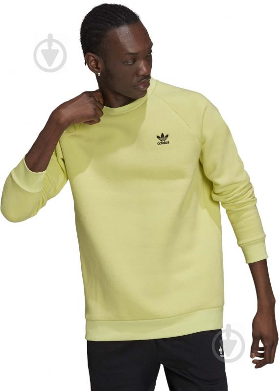 Світшот Adidas ESSENTIAL CREW H34643 р. 2XL оливковий - фото 2