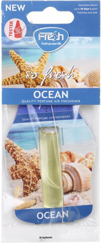 Ароматизатор подвесной FRESHWAY So Fresh Ampule (Океан) Ocean 4,5 мл - фото 1