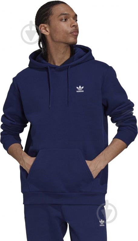 Джемпер Adidas ESSENTIAL HOODY H34653 р. M синий - фото 2