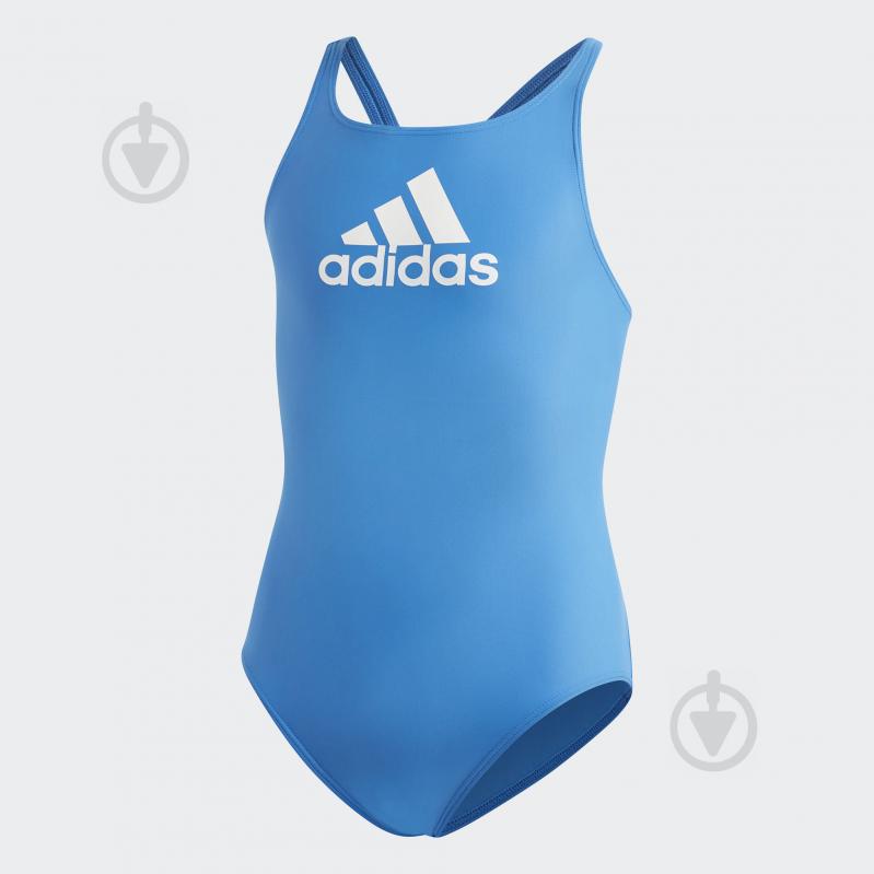 Купальник Adidas YA BOS SUIT DQ3373 синій - фото 1