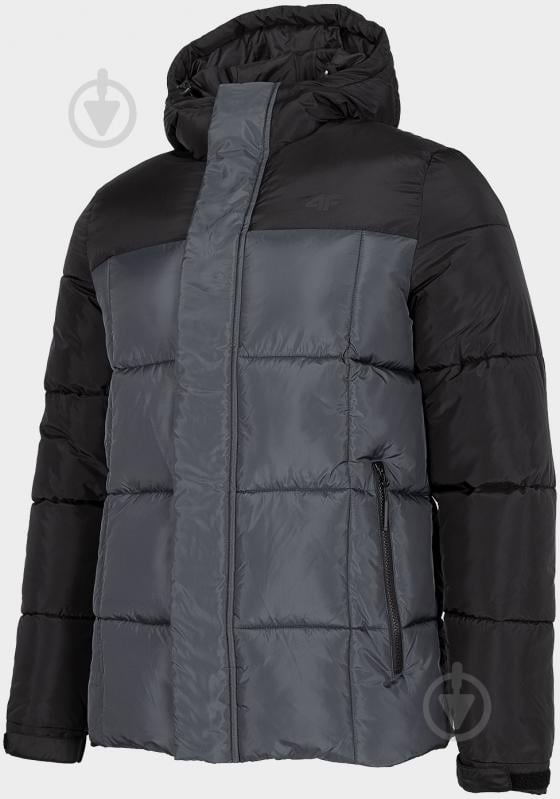 Куртка-парка мужская зимняя 4F JACKET KUMP009 H4Z22-KUMP009-22S р.S черная - фото 1