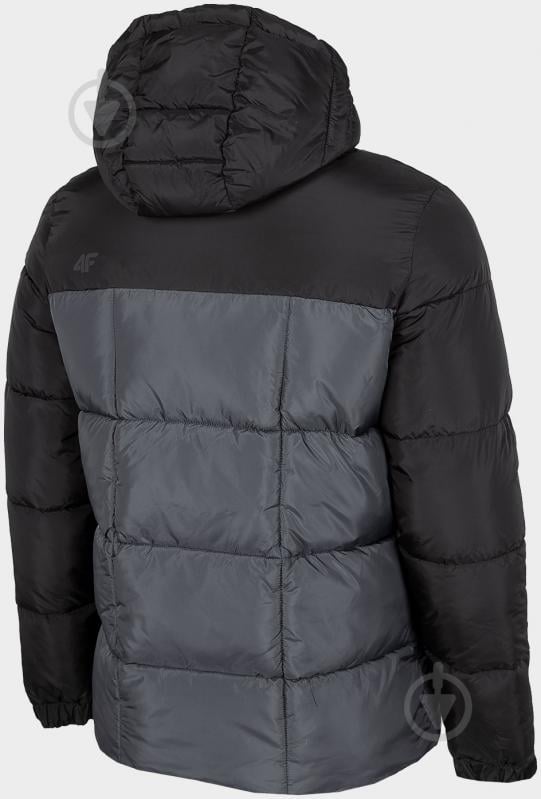 Куртка-парка мужская зимняя 4F JACKET KUMP009 H4Z22-KUMP009-22S р.S черная - фото 2