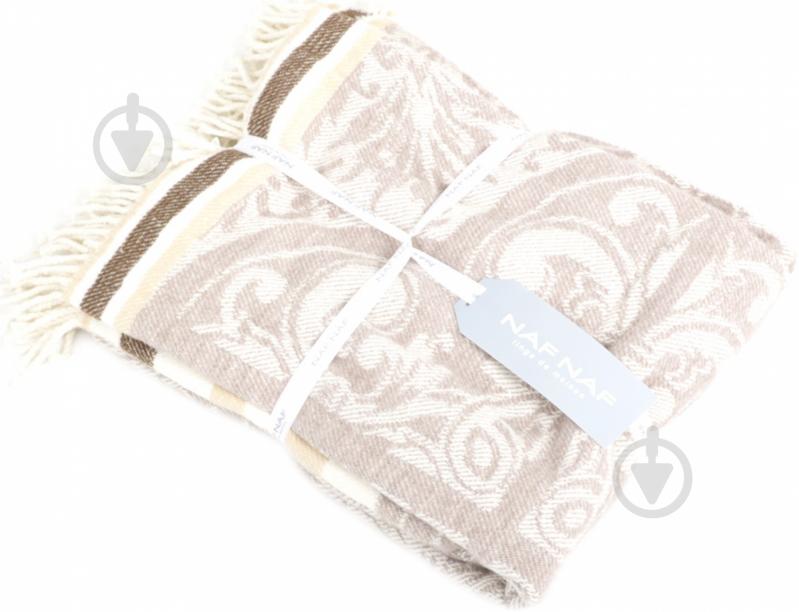 Плед FLORENCE 130x170 см серый Naf Naf - фото 2