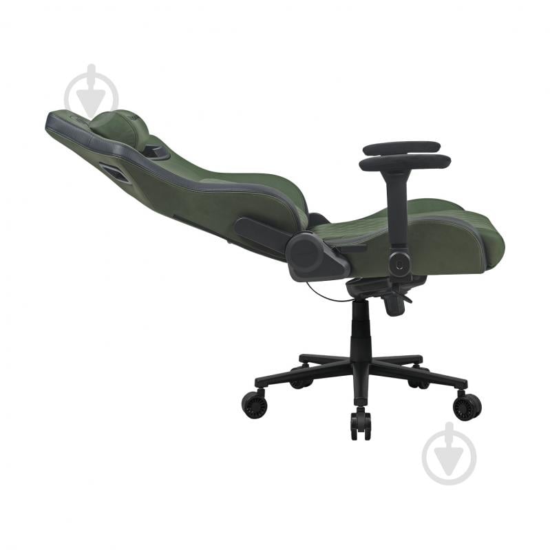 Крісло ігрове Cougar DEFENSOR S Army Green F, дихаюча тканина, сталевий каркас зелений - фото 9