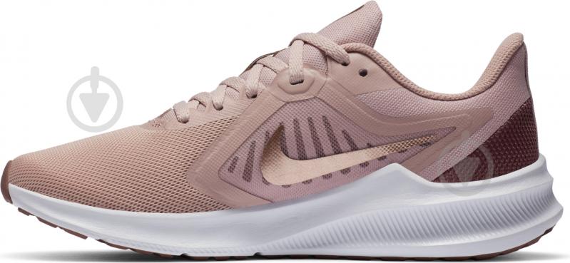 Кроссовки женские Nike DOWNSHIFTER 10 CI9984-200 р.38 розовое золото - фото 6