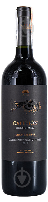 Вино Vinos de La Luz Callejon Del Crimen Cabernet Sauvignon Gran Reserva червоне сухе 0,75 л - фото 1