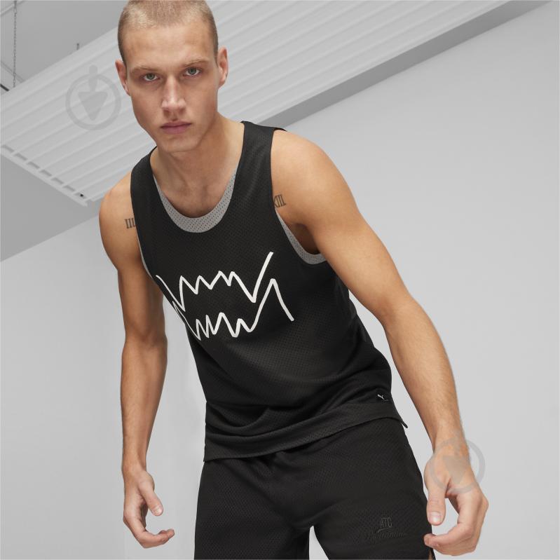 Майка Puma JAWS CORE TANK 62469901 р.XL черный - фото 3