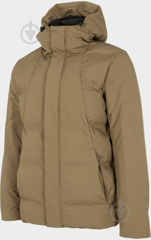 Пуховик чоловічий зимовий 4F JACKET KUMP007 H4Z22-KUMP007-74S р.2XL бежевий - фото 1 Пуховик чоловічий зимовий 4F JACKET KUMP007 H4Z22-KUMP007-74S р.2XL бежевий - фото 1