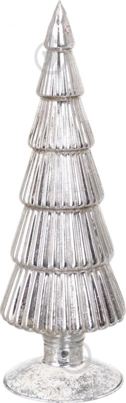 Статуэтка Koopman Silver Tree 25 см ABR823080 прозрачный - фото 1