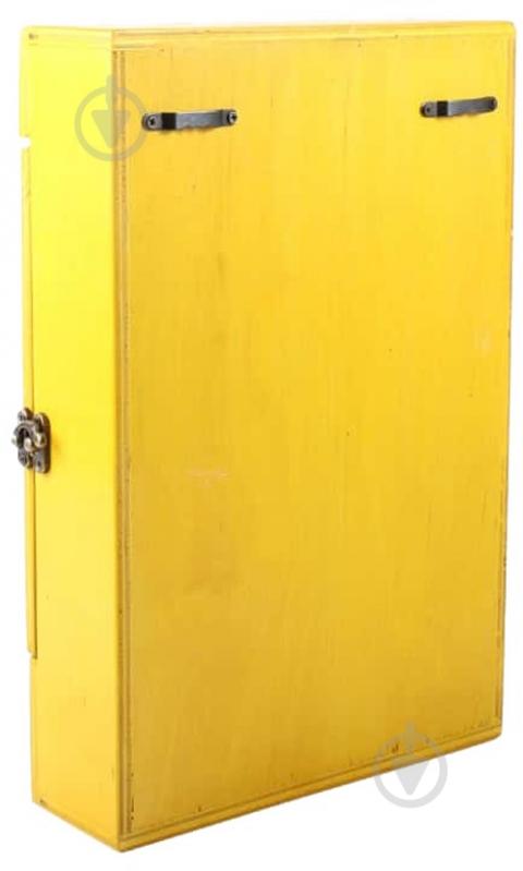 Ключница Woodville MAIL BOX 20х30х6 см желтая (SS003340) - фото 4
