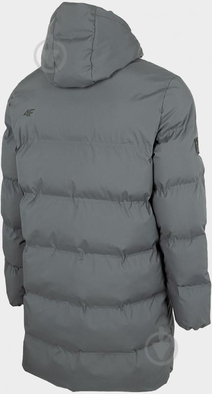 Пальто мужское зимнее 4F JACKET KUMP010 H4Z22-KUMP010-22S р.M серый меланж - фото 2