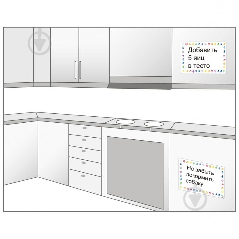 Дошка Agent самоклеюча Memo Board 29,7x20,9 - фото 6