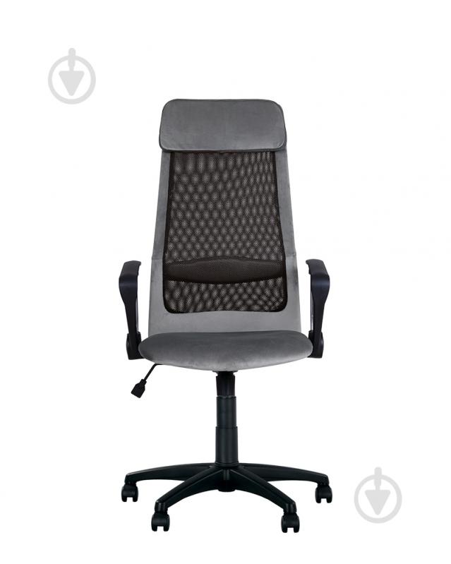 Кресло Nowy Styl FRANK GTP TILT PL64 (CH) OH/5 PUMA-03 светло-серый/черный - фото 2 Кресло Nowy Styl FRANK GTP TILT PL64 (CH) OH/5 PUMA-03 светло-серый/черный - фото 2