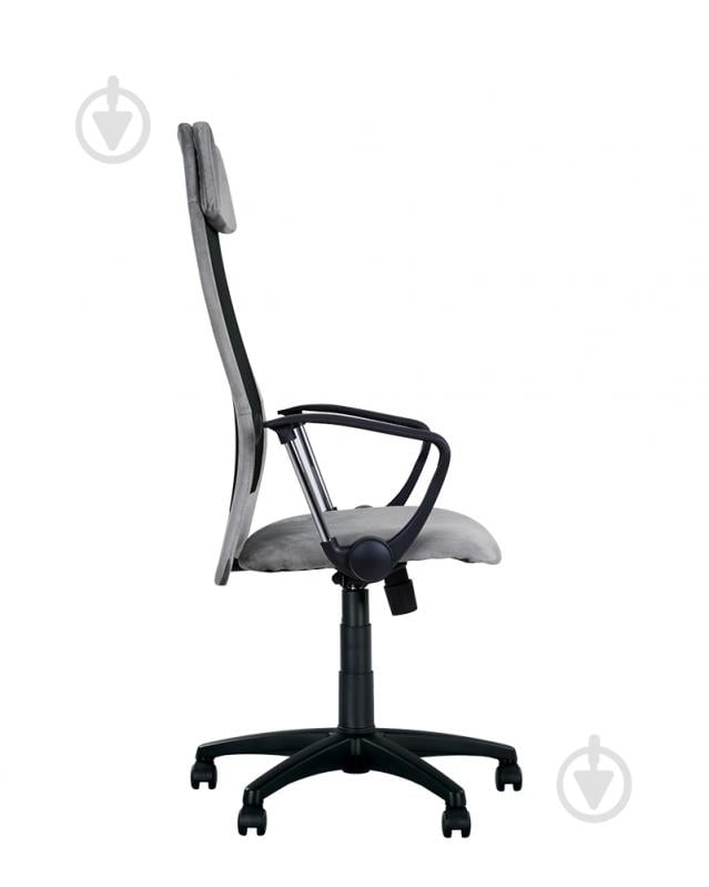 Кресло Nowy Styl FRANK GTP TILT PL64 (CH) OH/5 PUMA-03 светло-серый/черный - фото 3 Кресло Nowy Styl FRANK GTP TILT PL64 (CH) OH/5 PUMA-03 светло-серый/черный - фото 3