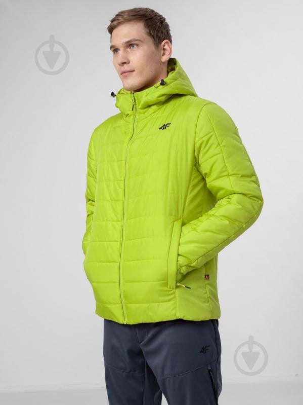 Пуховик мужской зимний 4F JACKET KUMP006 H4Z22-KUMP006-45S р.XL салатовый - фото 3