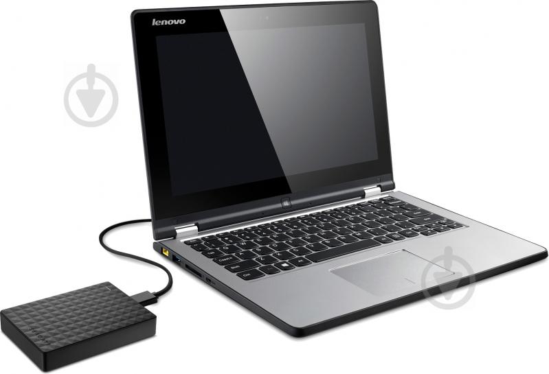 Зовнішній жорсткий диск Seagate Expansion Portable 1 ТБ 2,5" USB 3.0 (STEA1000400) dark grey/silver - фото 9