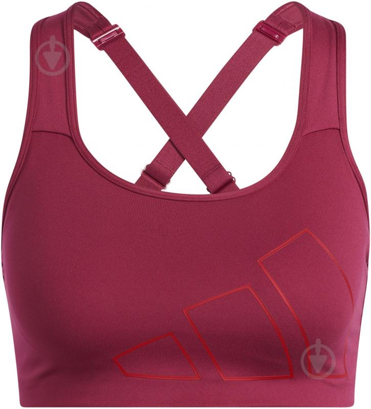 Бра Adidas TRLD Impact Logo HD7681 р.S-A/C червоний - фото 5 Бра Adidas TRLD Impact Logo HD7681 р.S-A/C червоний - фото 5