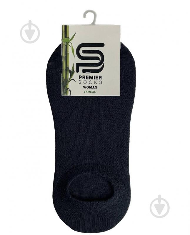 Носки женские Premier Socks с силиконом р.23-25 черный - фото 1