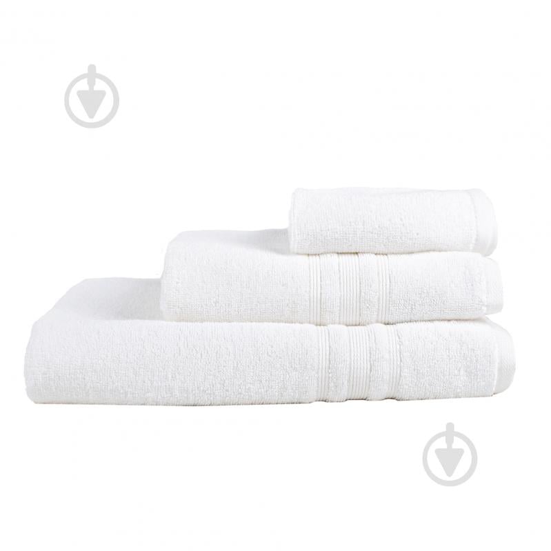 Рушник махровий Dylan 50x90 см білий La Nuit - фото 1 Рушник махровий Dylan 50x90 см білий La Nuit - фото 1