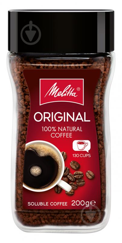 Кофе растворимый Melitta Original 200 г - фото 1