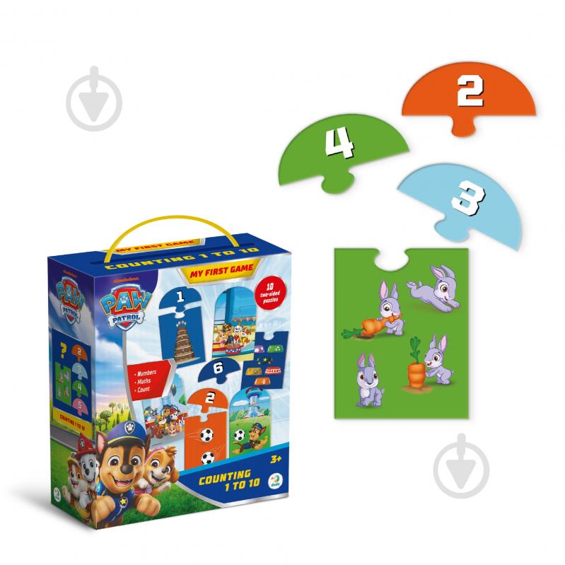 Набір навчальний DoDo Paw Patrol Лічба від 1 до 10 - фото 2