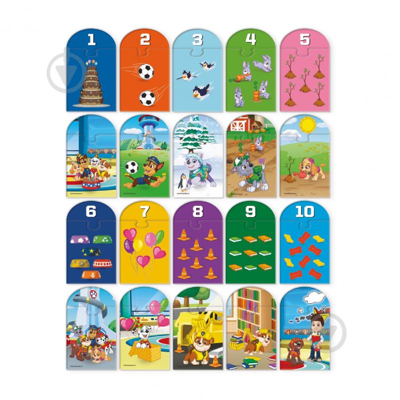 Набір навчальний DoDo Paw Patrol Лічба від 1 до 10 - фото 3